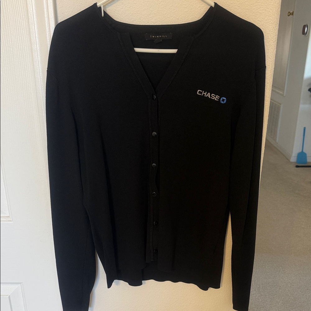 Lands' End Black Women's Cardigan